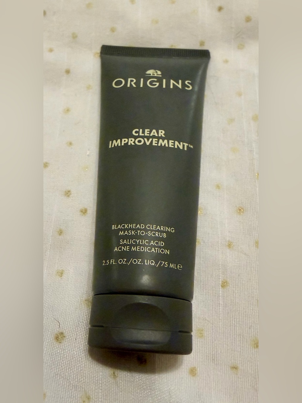 Origins Face Clear Improvement Blackhead Clearing Mask to Scrub 2.5 oz New